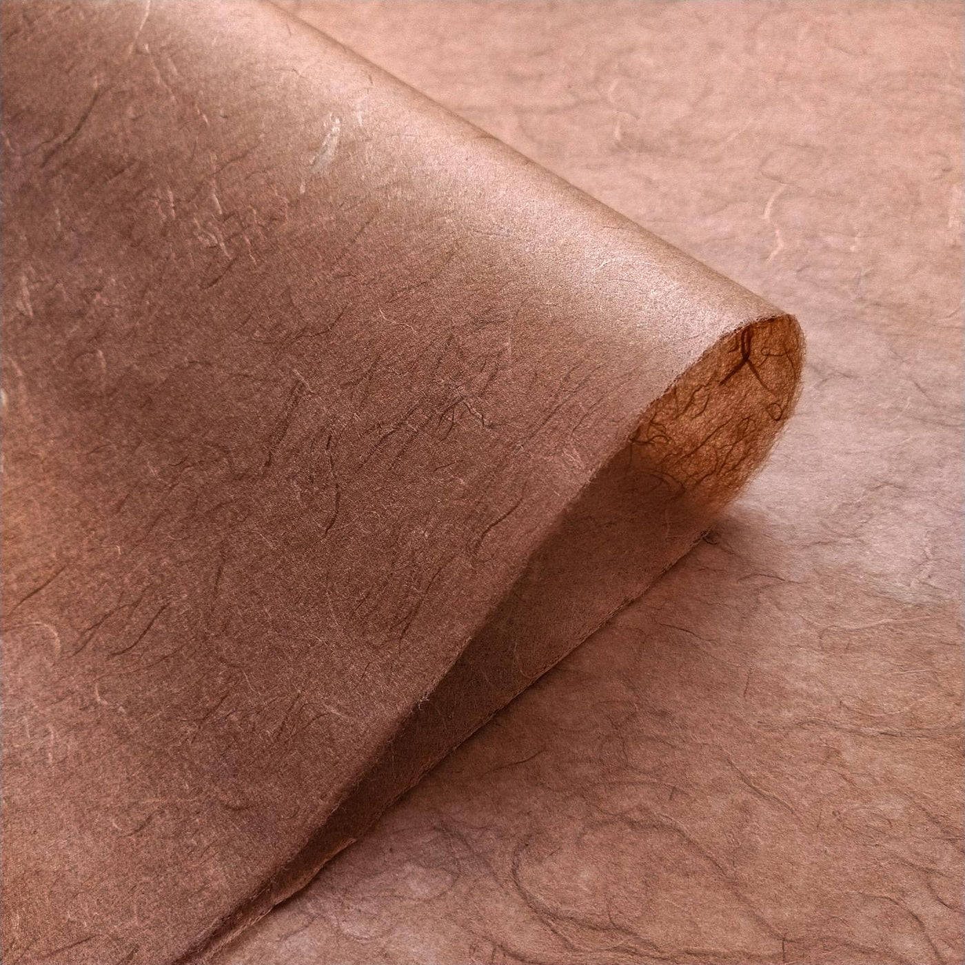 Unryu Kozo Mulberry Paper (Amber Brown)
