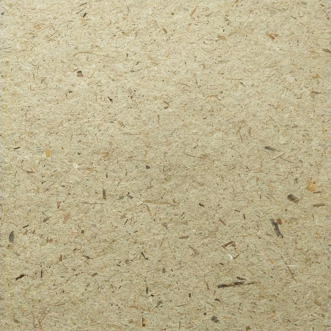 Rolled sheet of banana and kozo pulp paper from Kozo Studio, showcasing the organic texture of sustainable handmade paper.