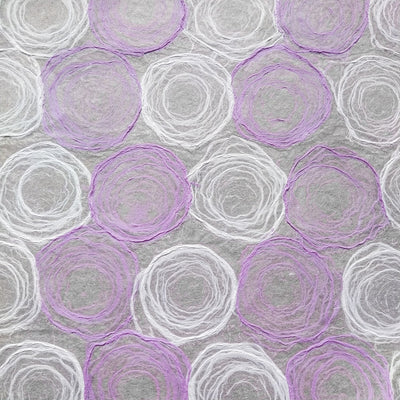 Handmade Rose Kozo Mulberry Paper Purple