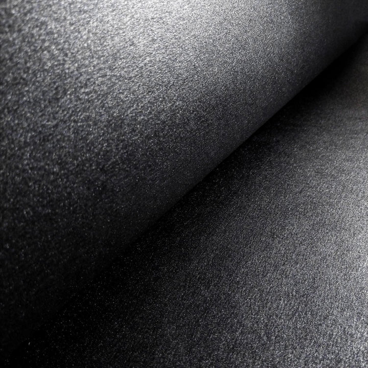 Elegant handmade paper from Kozo Studio in black, made from kozo fiber with a glossy metallic finish that subtly sparkles, perfect for fine art and design projects.
