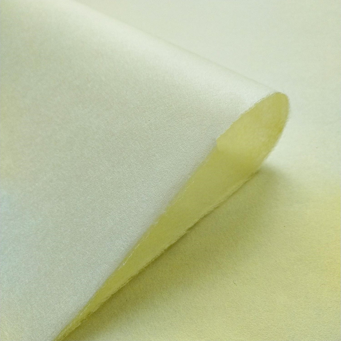 Solid-Colored Kozo Mulberry Paper (Lemon Yellow)
