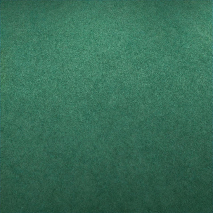 Textured view of Kozo Studio mulberry paper in solid Amazon Green, highlighting the handmade paper quality.
