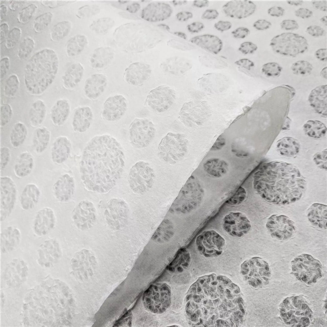 Handmade Lace Kozo Paper (Bubble) | Mulberry Paper by Kozo Studio