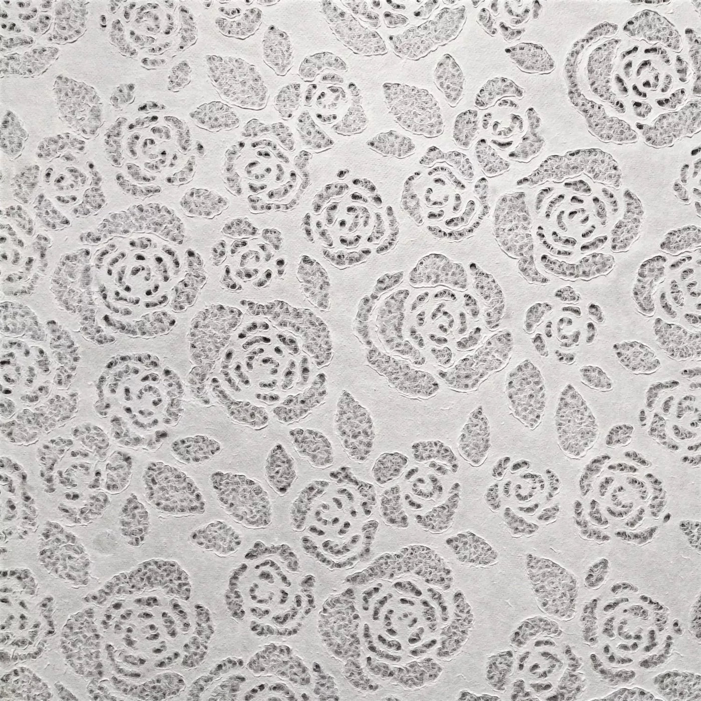 Handmade Lace Kozo Paper (Rose)