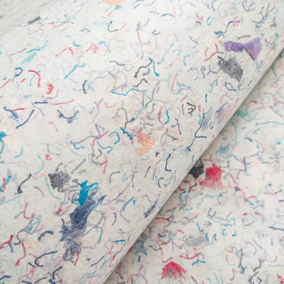 Colorful Cotton Confetti Kozo Paper (Party Popper)