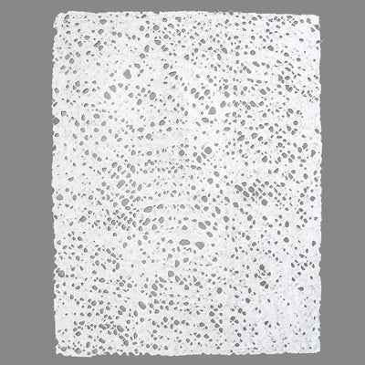Handmade Fishnet Kozo Paper (White), Kozo Studio