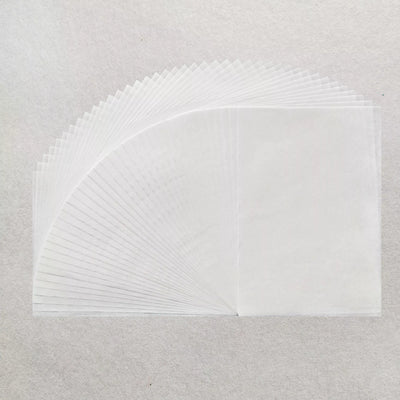 A4 Decoupage Plain Kozo Washi Paper (40 Sheets, 30 gsm)