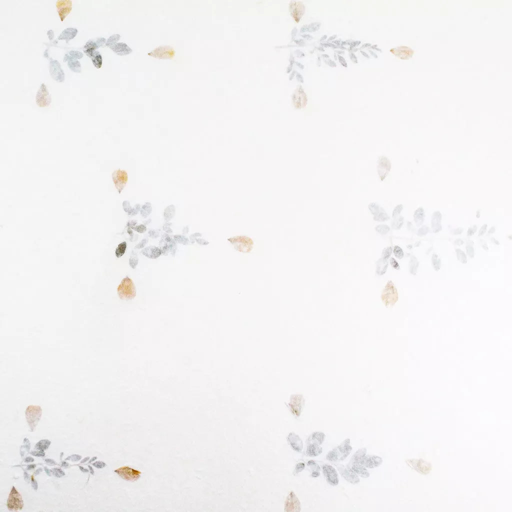 Handmade Kozo Paper with Flowers (Design 5)