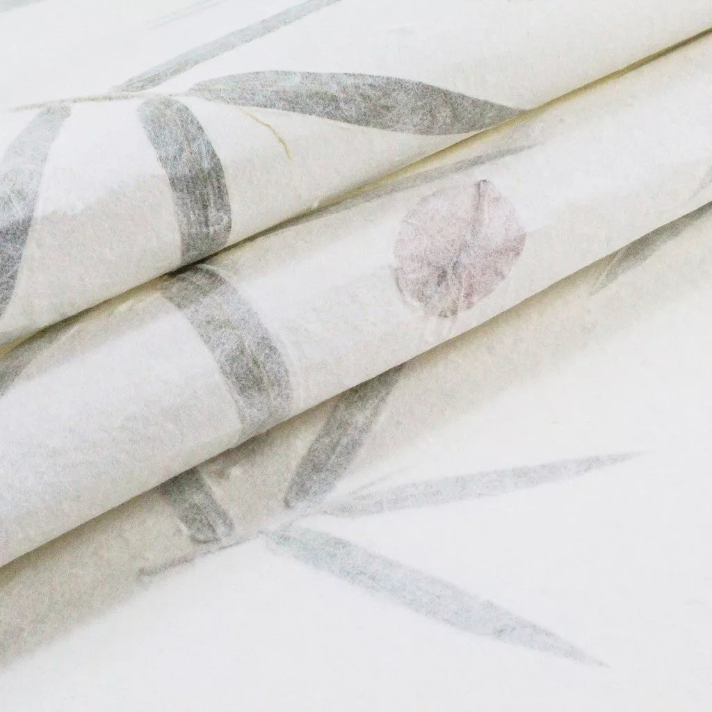 Handmade Kozo Paper with Flowers (Design 3)