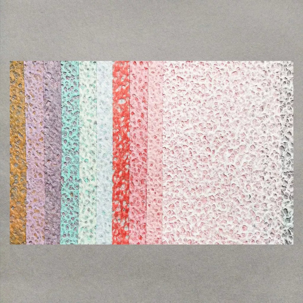Assorted A4 Pastel Rakusui Kozo Paper Set 30 Sheets