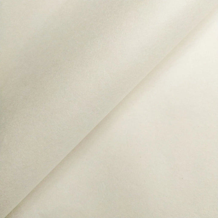 Kozo Studio Thin Natural Kozo Paper captured in close-up, displaying its subtle fiber texture and high-quality handmade paper finish made from mulberry.