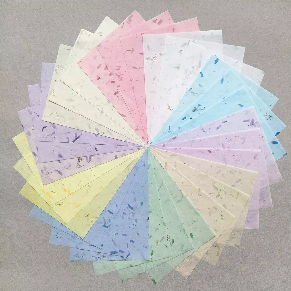 Assorted A4 Tamarind Kozo Paper Set 30 Sheets