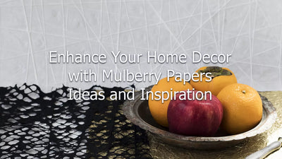 Mejore la decoración de su hogar con papel Mulberry: ideas e inspiración