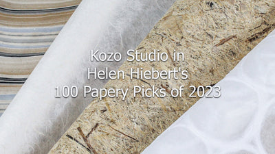 Kozo Studio en las 100 selecciones de papel de Helen de 2023 