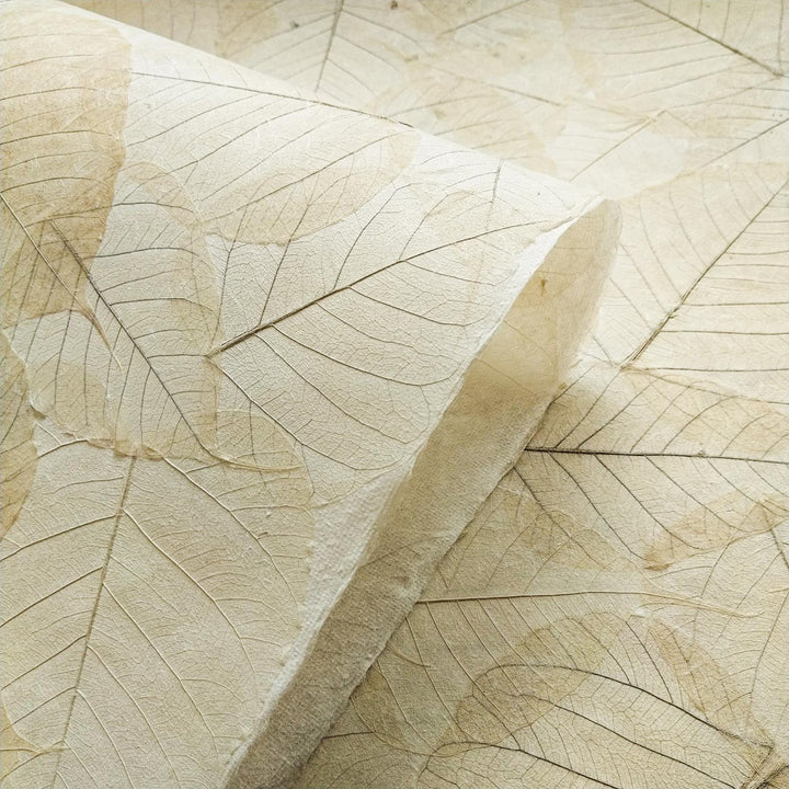 Handmade Buddha Leaf Mulberry Paper (Natural)