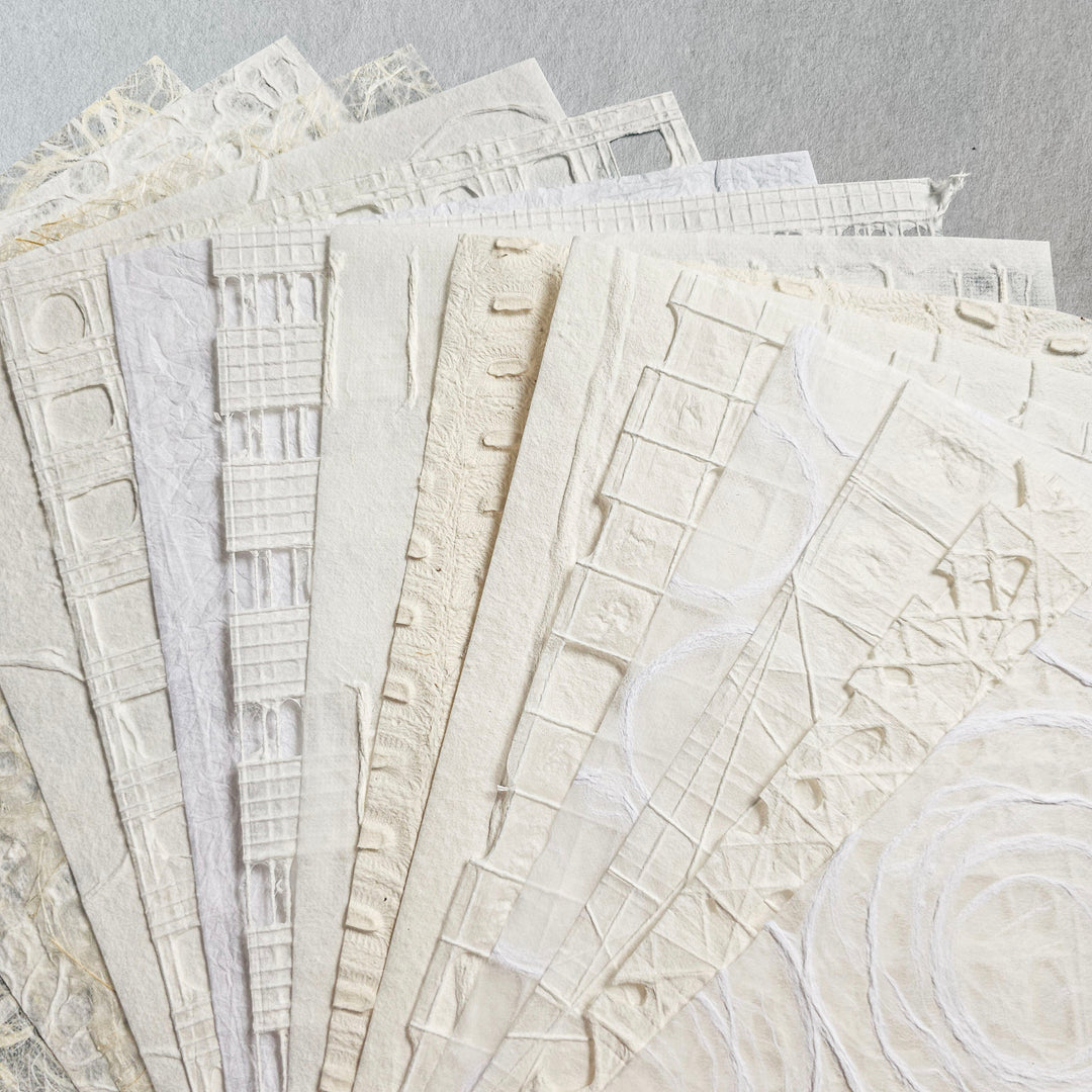 A4 Textura Tesoro Kozo Paper Pack #1