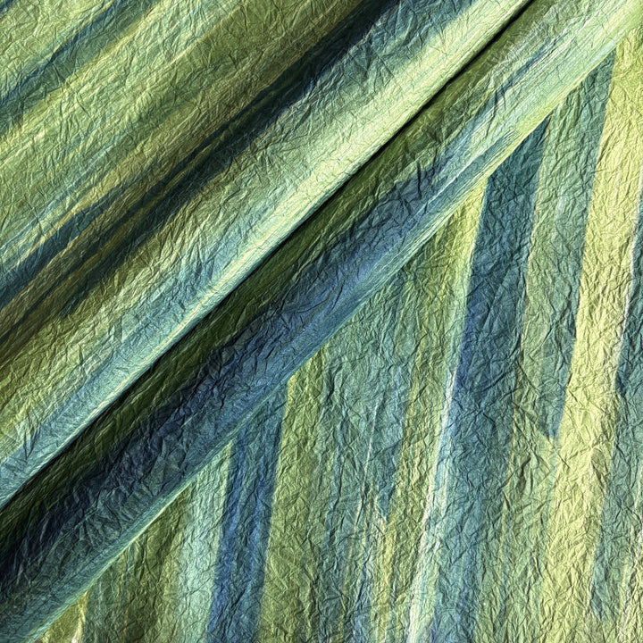 Malachite Sweep Handmade Kozo Paper