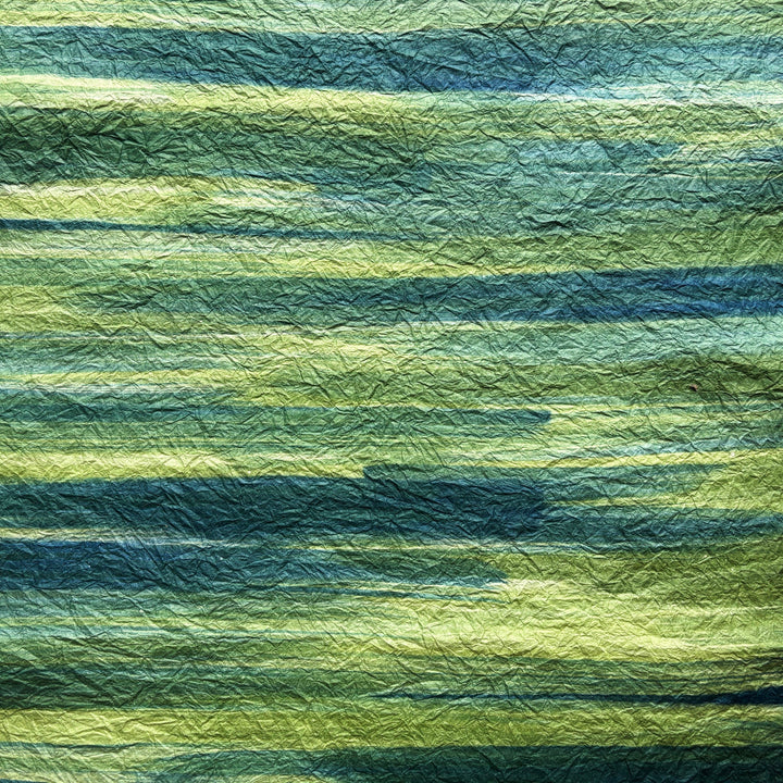 Malachite Sweep Handmade Kozo Paper