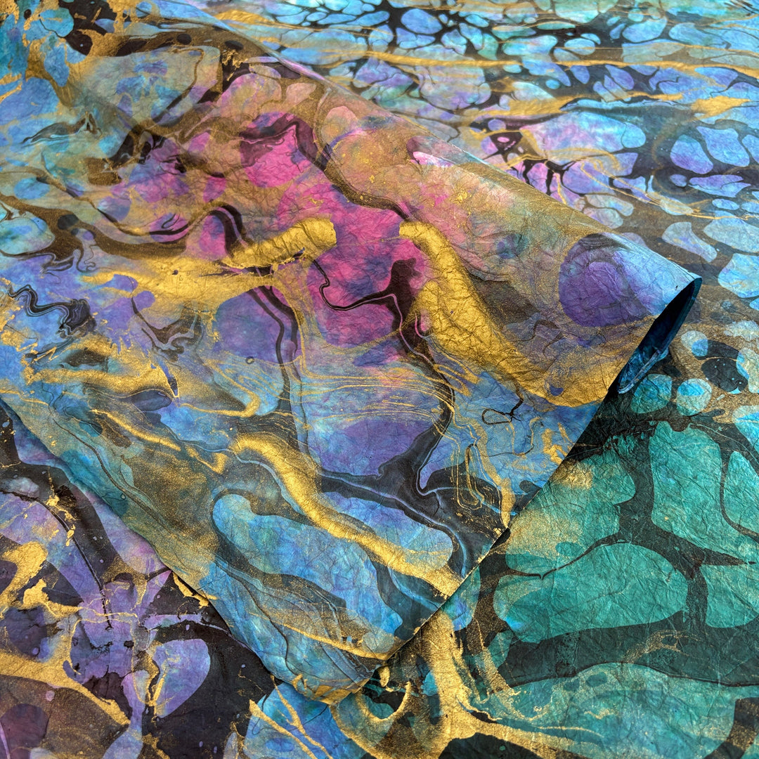 Milano Kozo Paper (Design 16 | Ethereal Nebula)