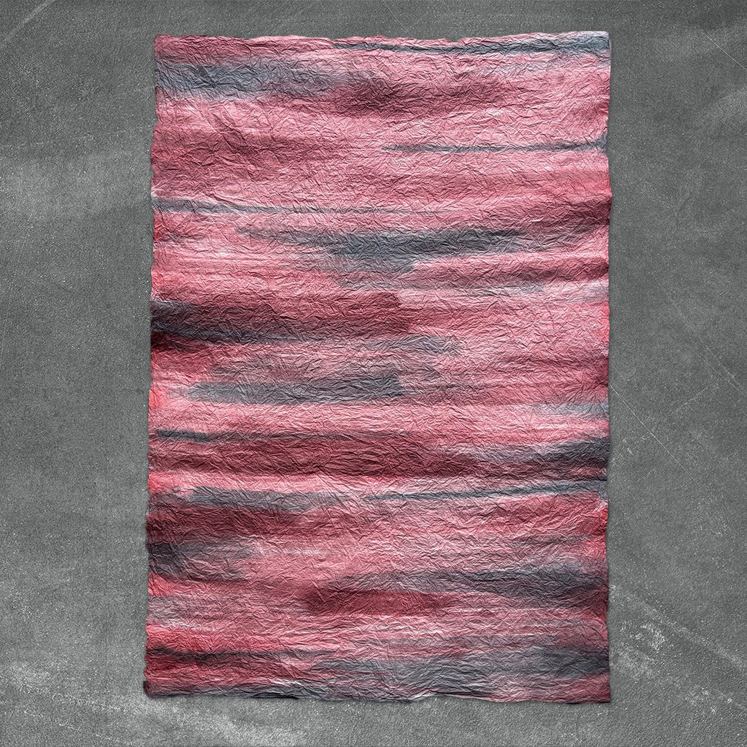 Ruby Sweep Handmade Kozo Paper