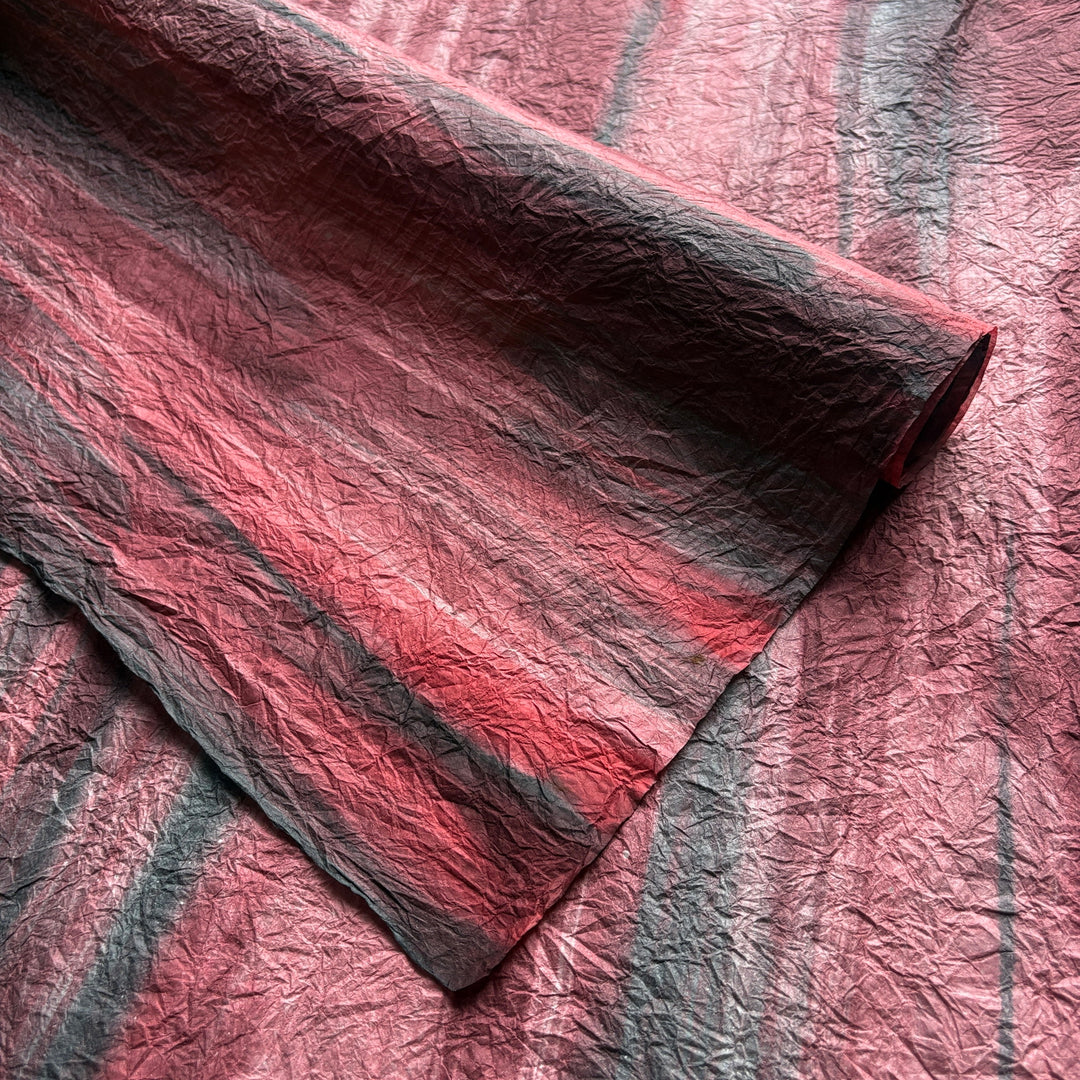 Ruby Sweep Handmade Kozo Paper
