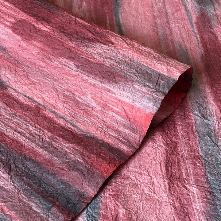 Ruby Sweep Handmade Kozo Paper