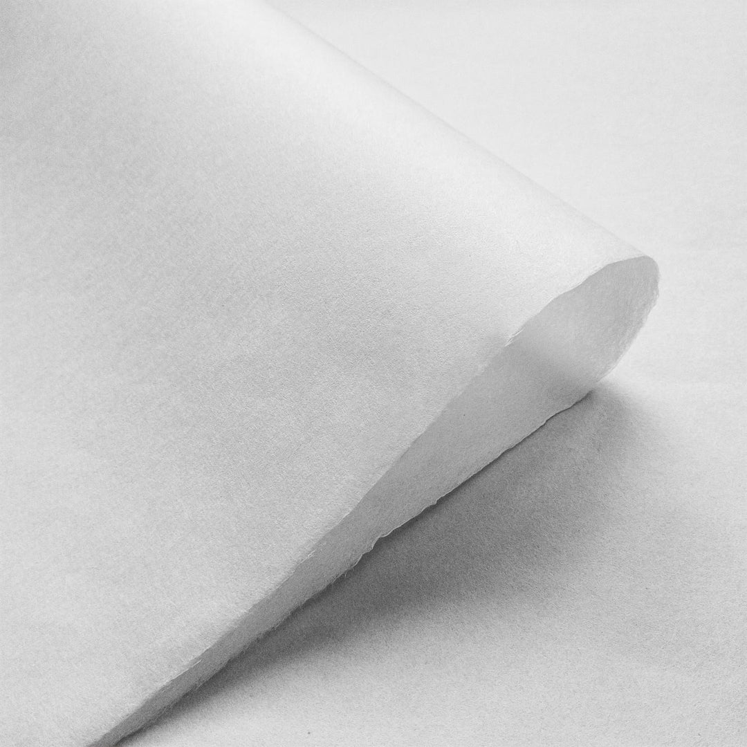 Solid-Colored Kozo Mulberry Paper (White)