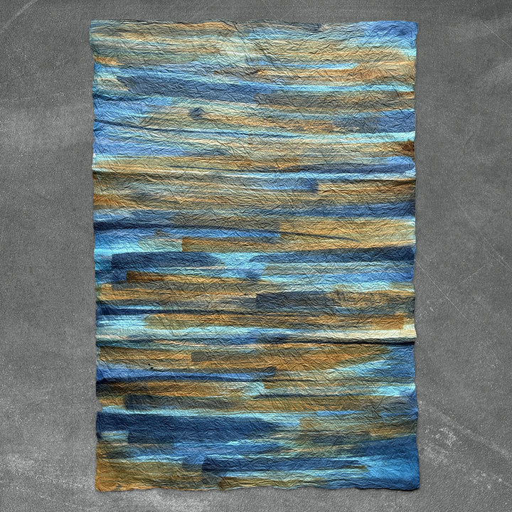 Sapphire Sweep Handmade Kozo Paper