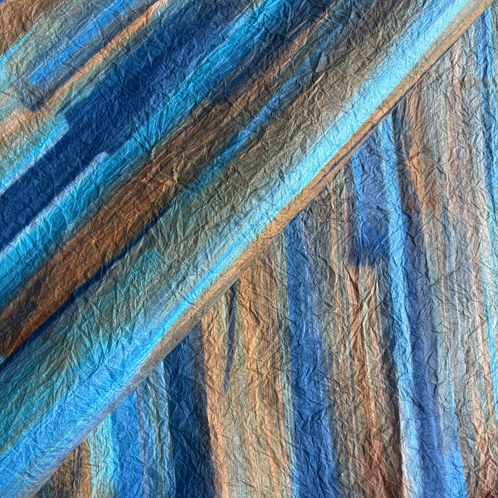Sapphire Sweep Handmade Kozo Paper