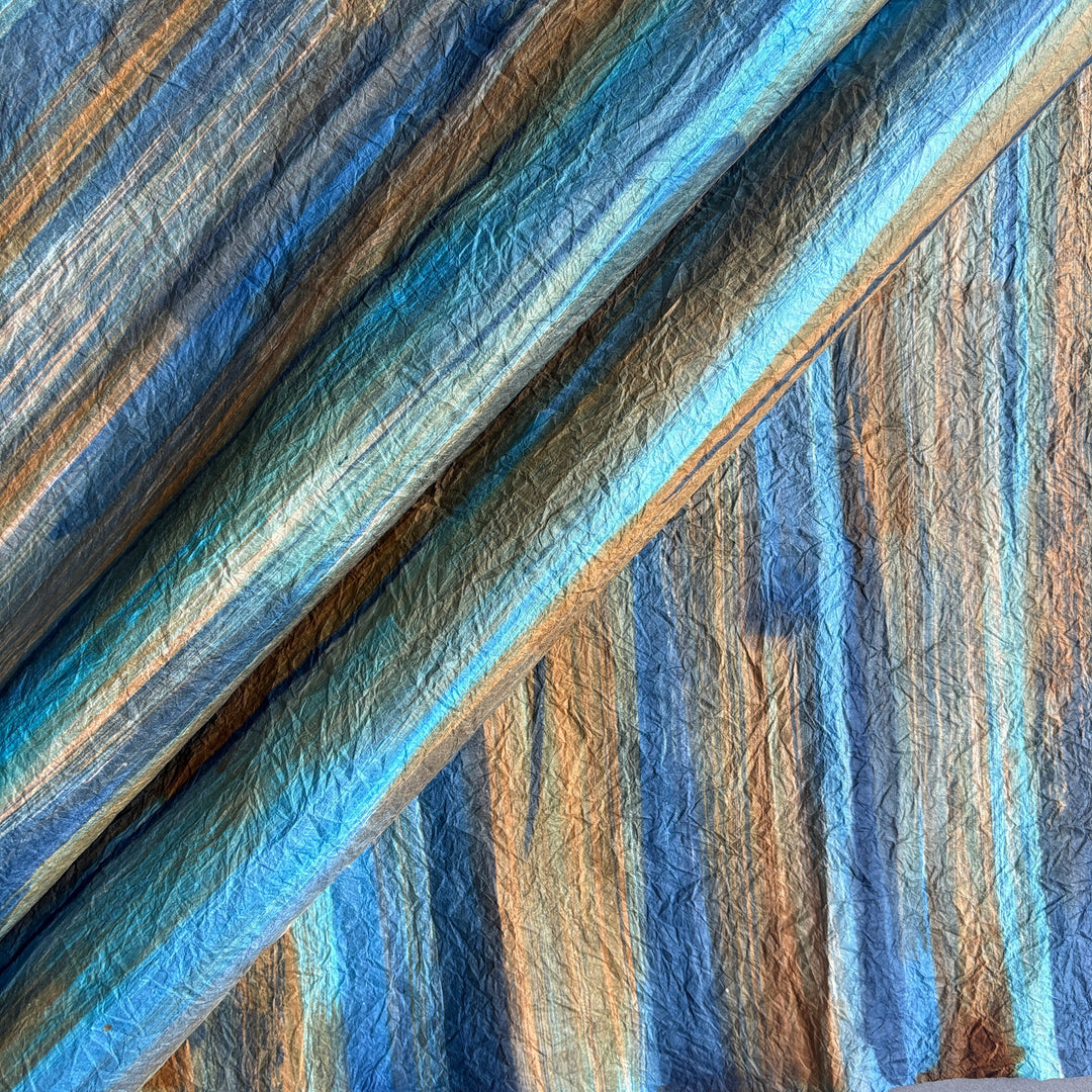 Sapphire Sweep Handmade Kozo Paper