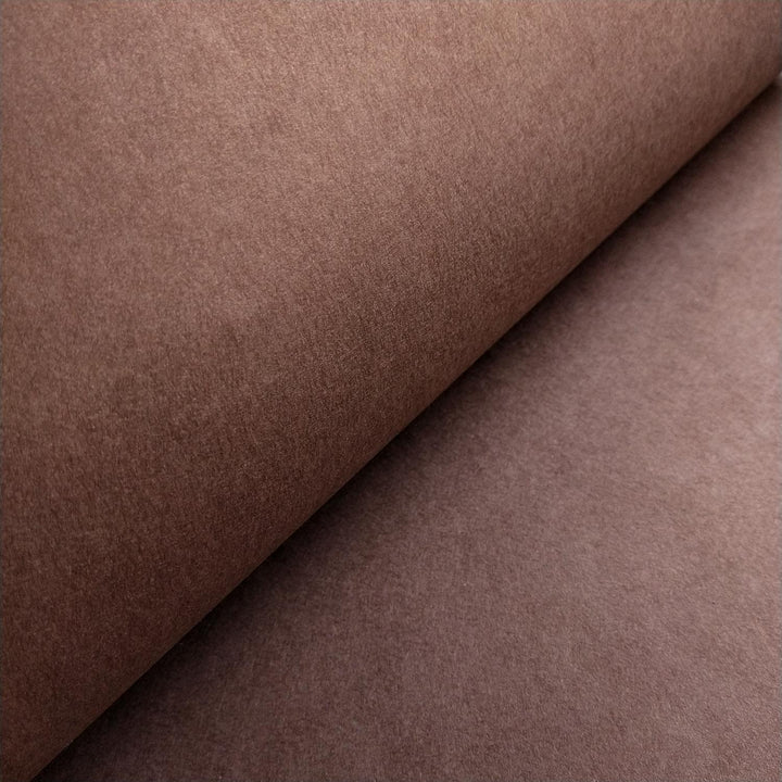 High-resolution image of Kozo Studio mulberry paper in solid tawny brown, emphasizing handmade details and consistent tone.
